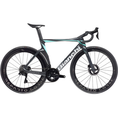BIANCHI OLTRE RC DISC Road Bike Shimano DuraAce Di2 36/52 Black/Turquoise 2023 0
